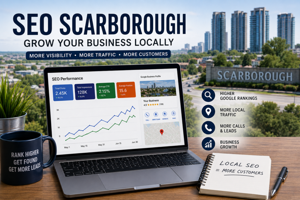 SEO Scarborough helping local businesses improve Google rankings and generate more leads